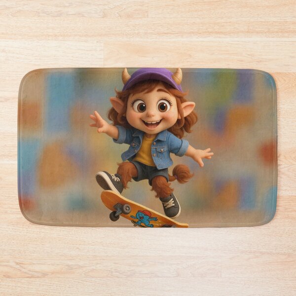 Item preview, Skater Satyr Girl designed and sold by Sillytoe.