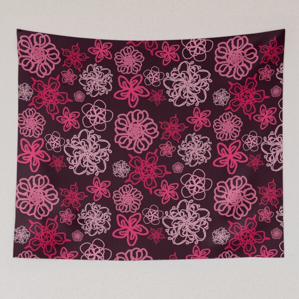 Item preview, Flower mandala pattern designed and sold by pinkybat.