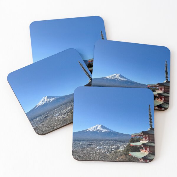 Item preview, Chureito Pagoda Mt Fuji Japan  designed and sold by gabistarartista.