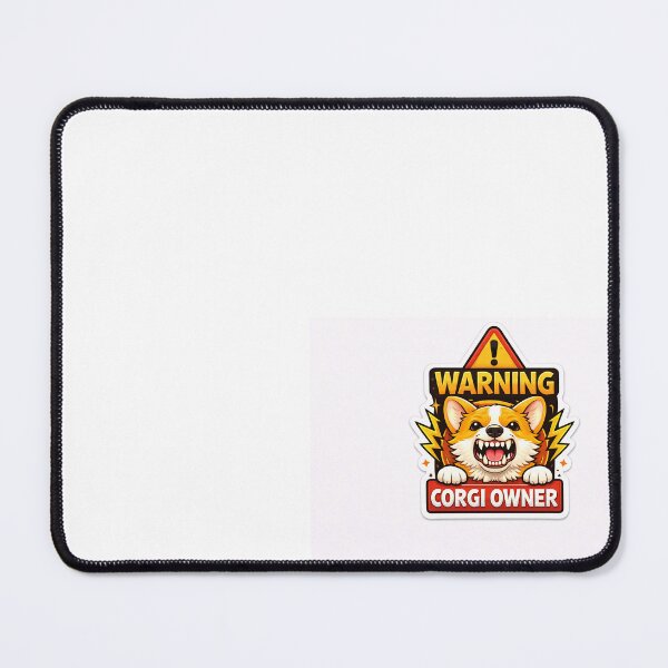 Item preview, Warning Corgi Owner Funny Dog Lover Design designed and sold by PavelskiArt.