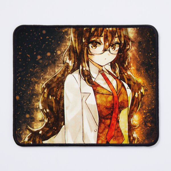 Item preview, Rio Futaba Bunny Girl Senpai Lab Coat Glasses Neon Aura designed and sold by mildaclairmo.