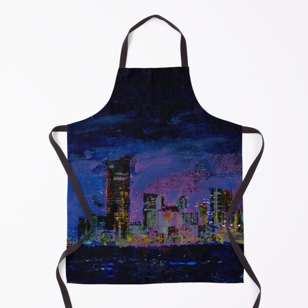 Item preview, Miami Skyline Nights designed and sold by ElvisSantanaArt.
