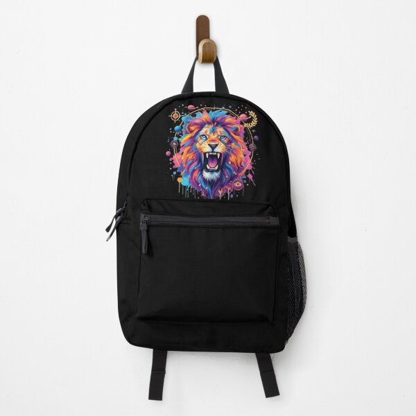 Item preview, Cosmic Lion Wild Creator | Vibrant Art Design | Street Art Style designed and sold by Unsololugar.
