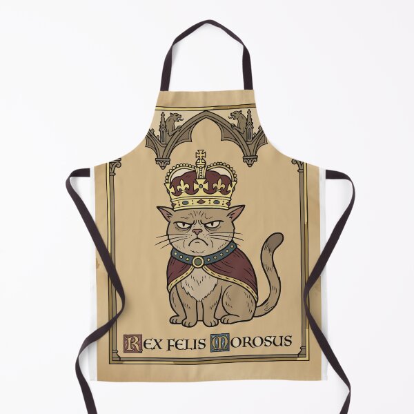 Item preview, King Cat Bad Mood designed and sold by tigrootiger.