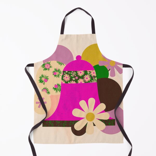 Item preview, Floral Bell Garden – Art Deco Inspired Vibrant Design designed and sold by joycrysstudio.