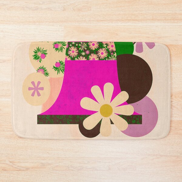 Item preview, Floral Bell Garden – Art Deco Inspired Vibrant Design designed and sold by joycrysstudio.