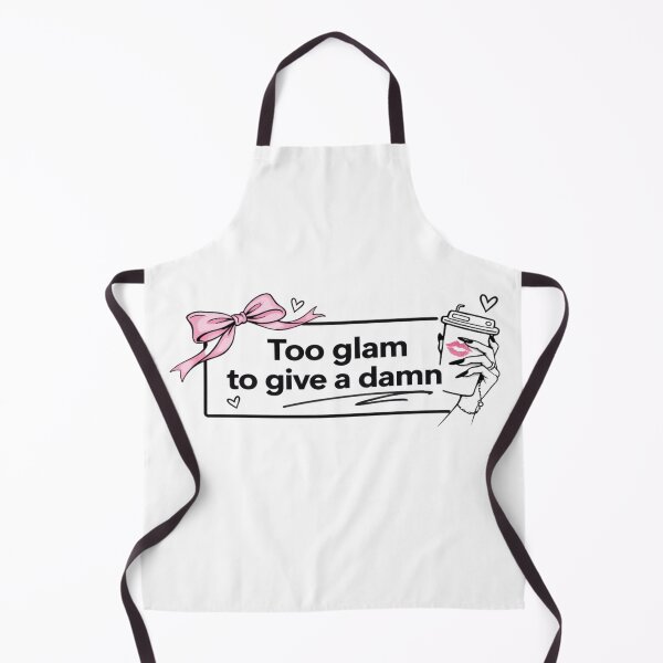 Item preview, Too Glam To Give a Damn – Coquette Baddie Aesthetic Design designed and sold by Aura.Creative.