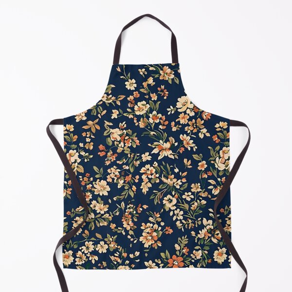 Item preview, Navy Blue Harmony Day Floral Pattern designed and sold by zenjiinspired.
