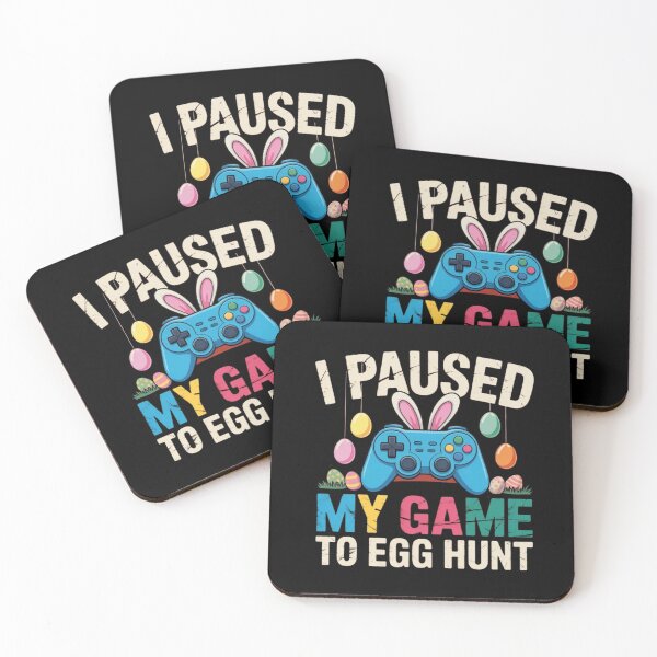 Item preview, I Paused My Game to Egg Hunt Easter designed and sold by BHMARTS.