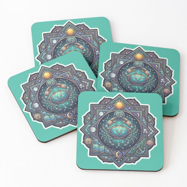 Aperçu de l'œuvre Cancer du zodiaque créée et vendue par TinyTalismanLab.