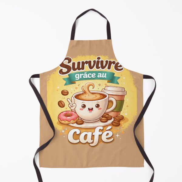 Item preview, Coffee Humor – Survive Thanks to Coffee – Coffee Lover designed and sold by Thethe-Shop.