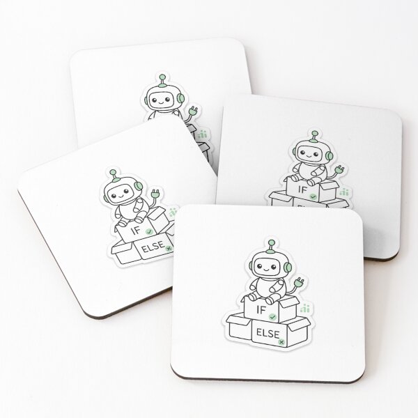 Item preview, Artificial Intelligence Bot - Funny If Else Programming Sticker designed and sold by Elefa30.