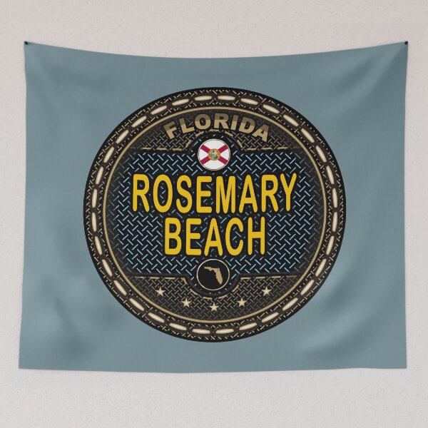 Item preview, Rosemary Beach Florida FL stitching effect designed and sold by studioss76.