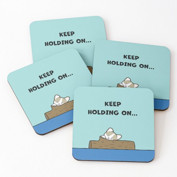 Item preview, Kitten Illustration - Keep Holding On... designed and sold by OG-Graphics.