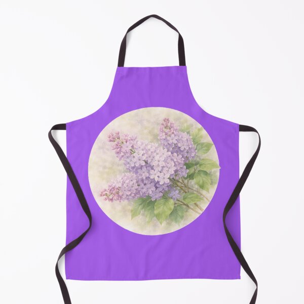 Item preview, Lilac Whisper – Fragrant Spring Blossom Circle Design designed and sold by TheJoyfulPen.