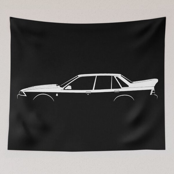 Item preview, Commodore HSV VL SS Group A SV (White) designed and sold by Car Silhouettes.