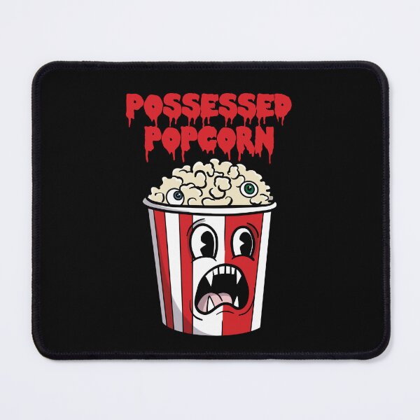 Item preview, Possessed Popcorn – Creepy Horror Movie Snack Cartoon designed and sold by homework store.