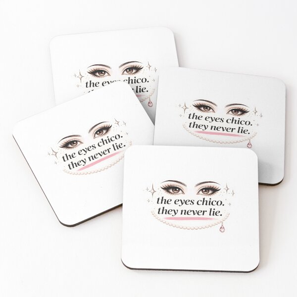 Item preview, The Eyes Chico They Never Lie – Aesthetic Quote Eyes Design designed and sold by Aura.Creative.