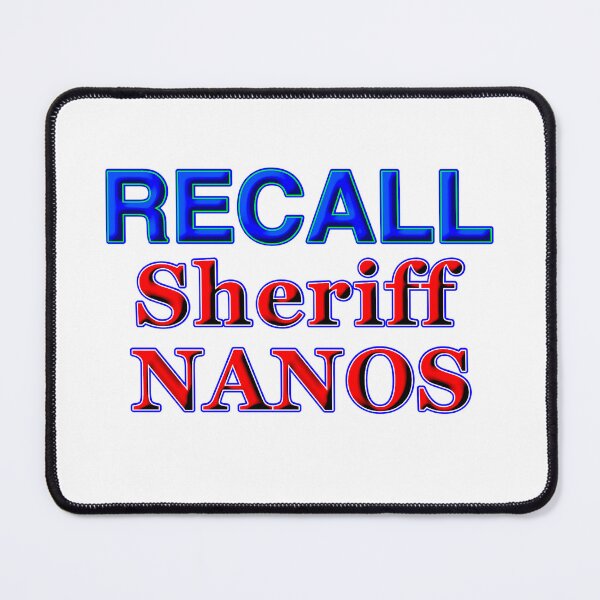 Item preview, Recall Sheriff Nanos designed and sold by KATKattalestv.