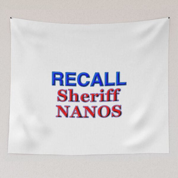 Item preview, Recall Sheriff Nanos designed and sold by KATKattalestv.