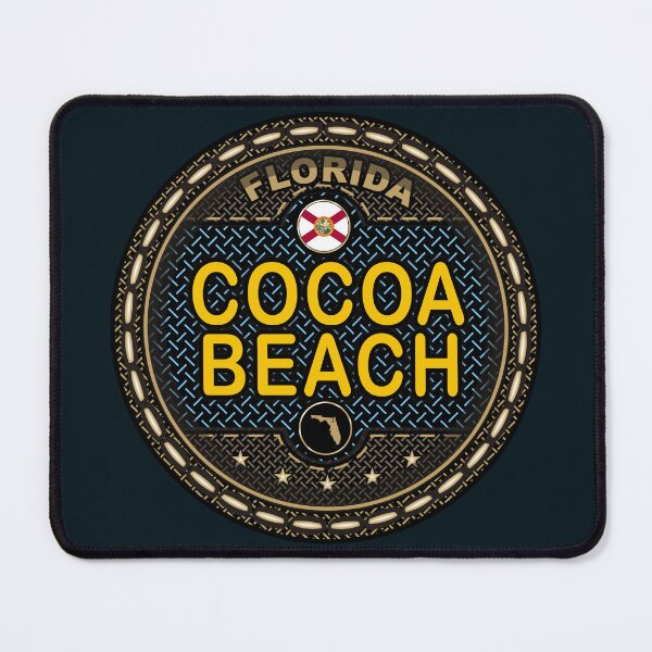 Item preview, Cocoa Beach Florida FL stitching effect designed and sold by studioss76.