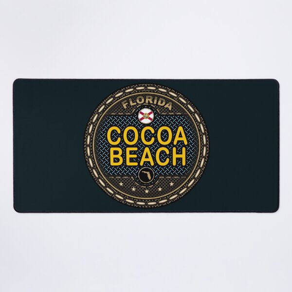 Item preview, Cocoa Beach Florida FL stitching effect designed and sold by studioss76.