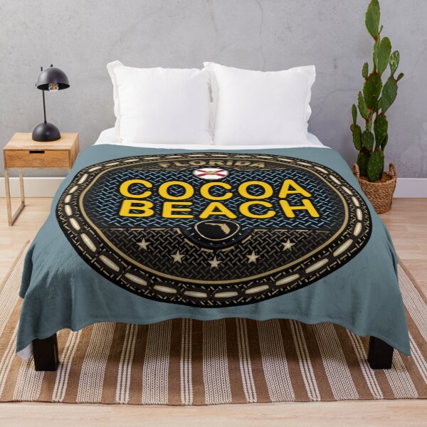 Item preview, Cocoa Beach Florida FL stitching effect designed and sold by studioss76.