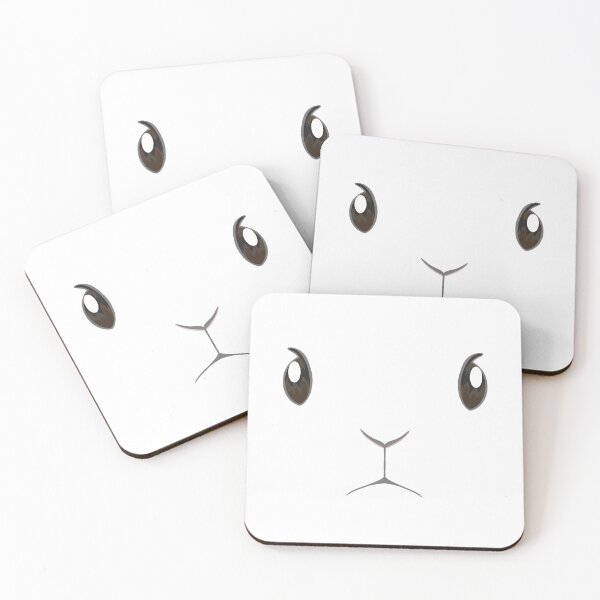 Item preview, Dwarf Hotot Face illustration designed and sold by tayaan.