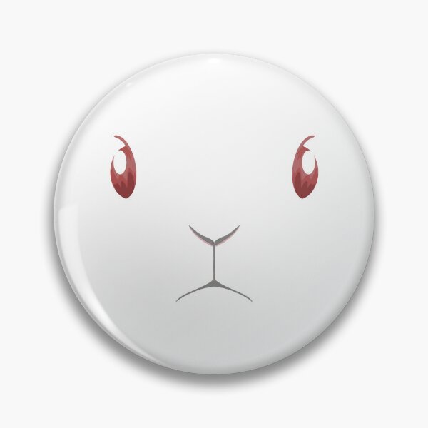 Item preview, Ruby Eyed Bunny face designed and sold by tayaan.