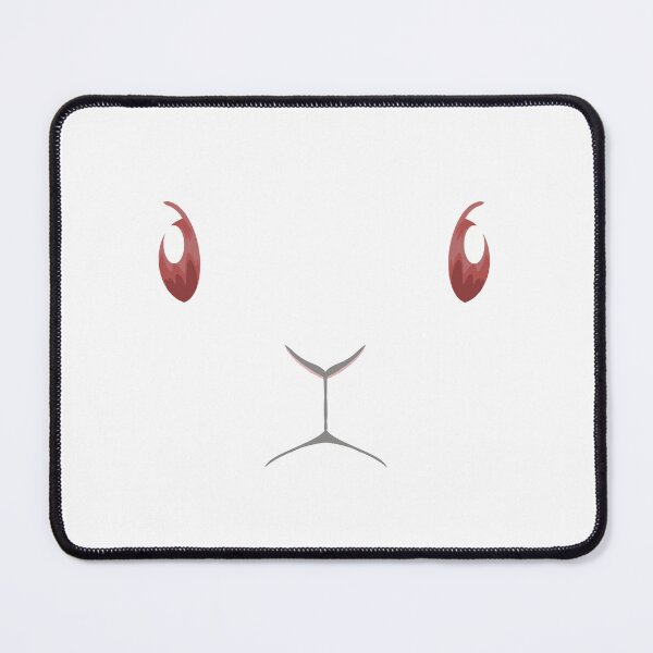 Item preview, Ruby Eyed Bunny face designed and sold by tayaan.
