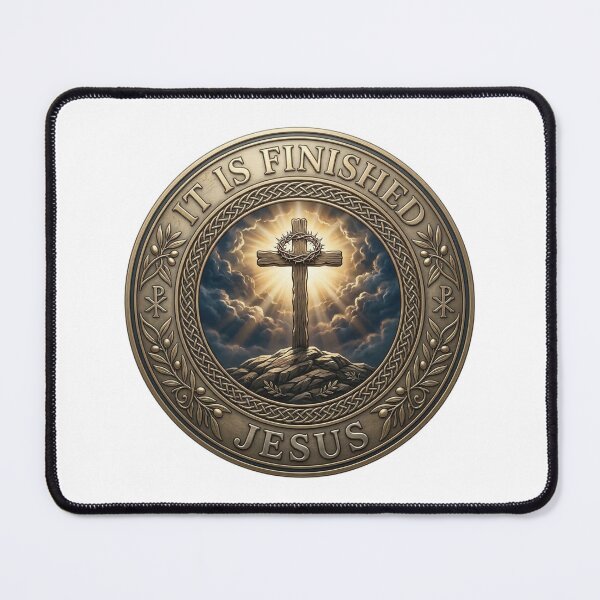 Item preview, It Is Finished Cross Shirt – Christian Easter Faith Graphic designed and sold by relso.
