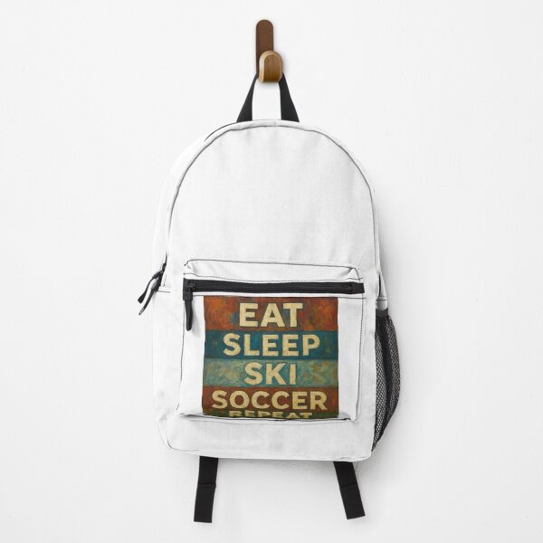 Item preview, Eat sleep ski soccer repeat  designed and sold by zoemr11.
