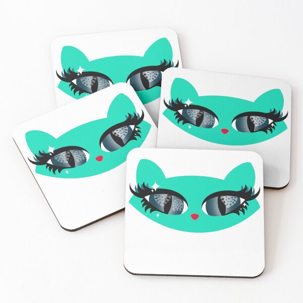 Item preview, Tropical Dreams Cat – Mint designed and sold by What a Great Shop!.