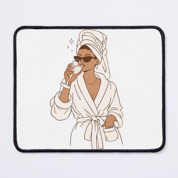 Item preview, Self Care Aesthetic Woman – Spa Day Soft Life Girl Design designed and sold by Aura.Creative.