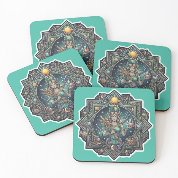 Item preview, Virgo Zodiac designed and sold by TinyTalismanLab.