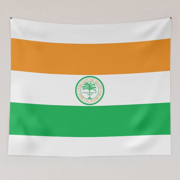 Item preview, Miami Flag - Florida Magic City & Sunshine State Pride designed and sold by NTGUILTY.