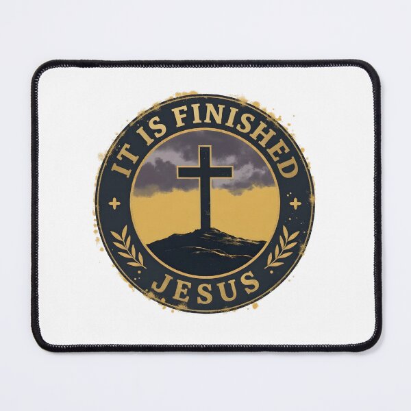 Item preview, It Is Finished Easter Shirt – Christian Cross Graphic Tee designed and sold by relso.