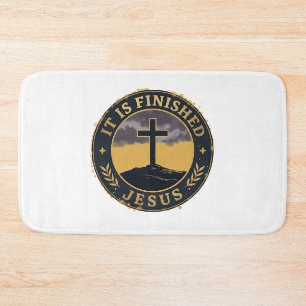 Item preview, It Is Finished Easter Shirt – Christian Cross Graphic Tee designed and sold by relso.