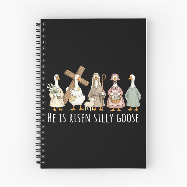 Item preview, He Is Risen Silly Goose Funny Easter Duck Religious Holiday Parade Art designed and sold by EricCotanori.