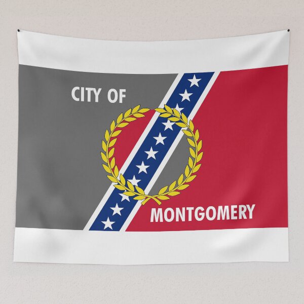 Item preview, Montgomery Flag - Alabama Capital & Civil Rights Heritage designed and sold by NTGUILTY.