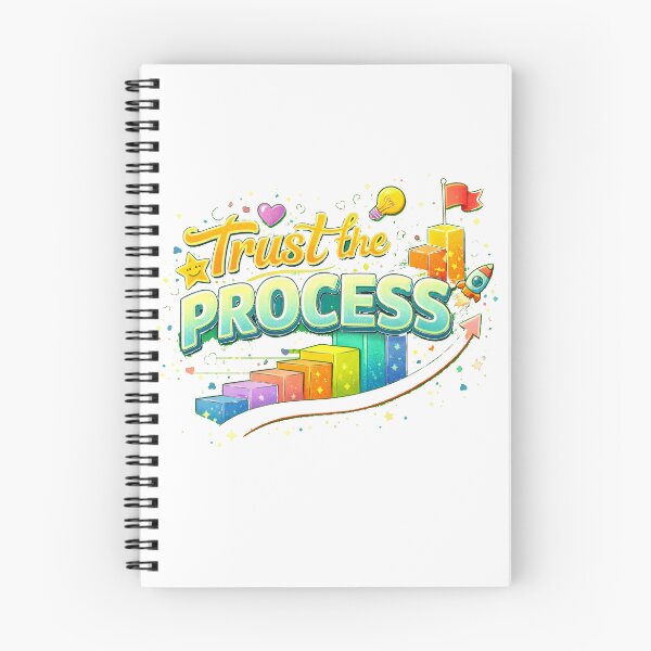 Item preview, Geek Minimalist – Trust the Process – Tech Quote designed and sold by Thethe-Shop.
