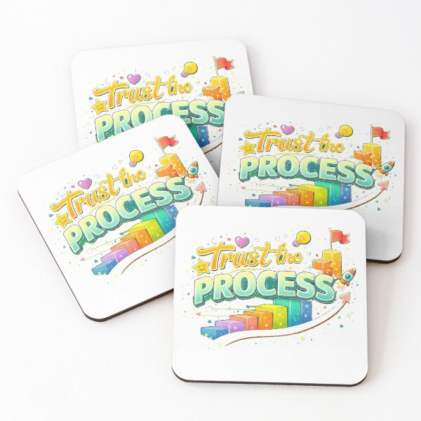 Item preview, Geek Minimalist – Trust the Process – Tech Quote designed and sold by Thethe-Shop.
