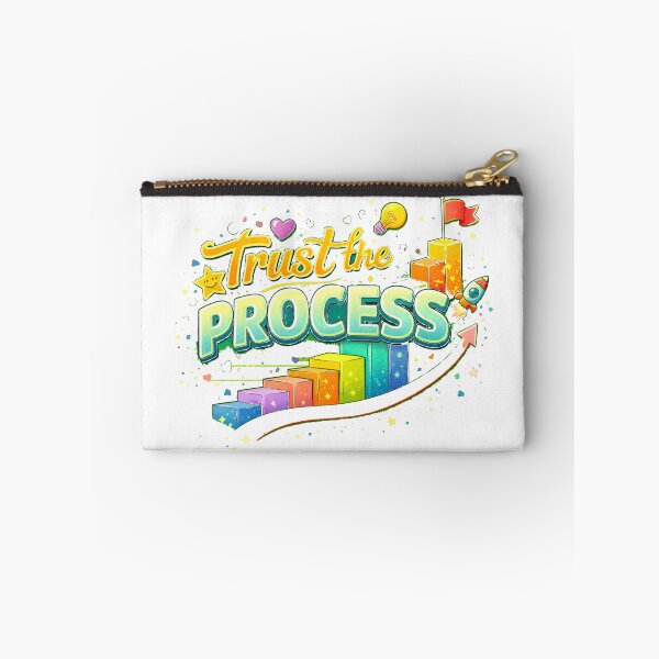 Item preview, Geek Minimalist – Trust the Process – Tech Quote designed and sold by Thethe-Shop.