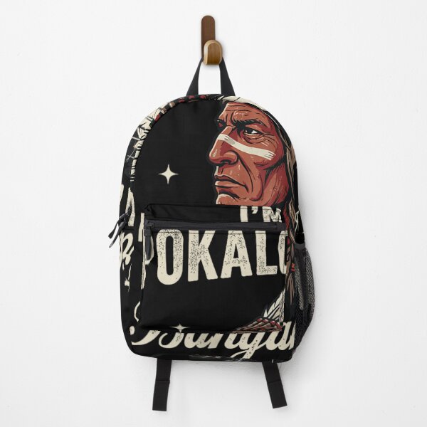 Item preview, Chief Pokalotatwat From The Bangahoe Tribe Funny Sarcastic Native American Style Art designed and sold by EricCotanori.