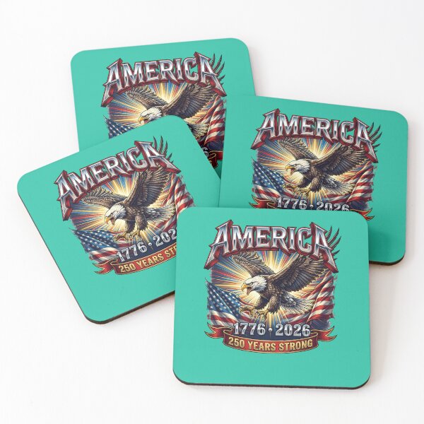 Item preview, America 250 Years Strong Patriotic Eagle Flag designed and sold by zbox1.