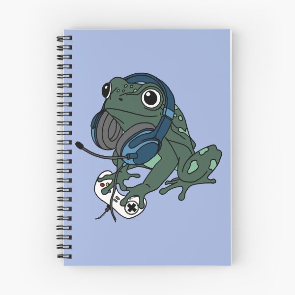 Item preview, Cool Gamer Frog designed and sold by Pamelarts.