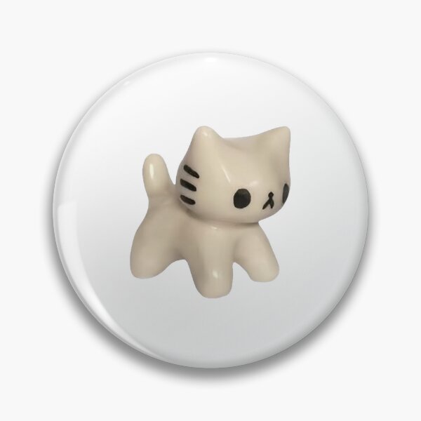 Item preview, white 3d cat y2k designed and sold by 444_Aaron_444.