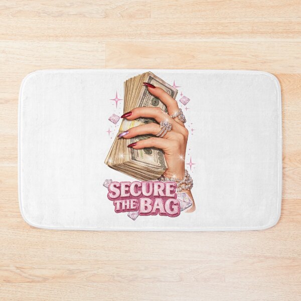 Item preview, Secure The Bag – Pink Money Baddie Aesthetic Design designed and sold by Aura.Creative.