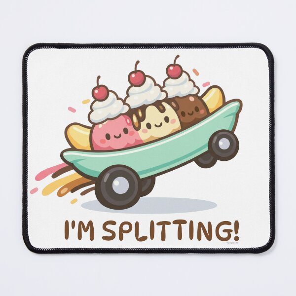 Item preview, I’m Splitting! designed and sold by Automotive Art by Greg.