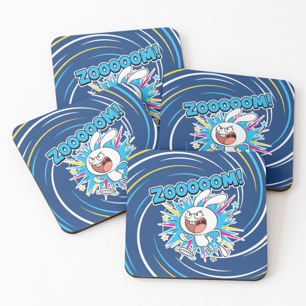 Item preview, ZOOOOOM! Racing Rabbit Cartoon designed and sold by Taridesign.